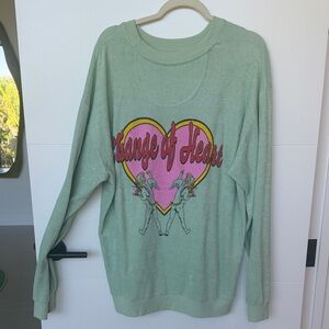 Boys Lie Green 'Change of Heart' Sweater